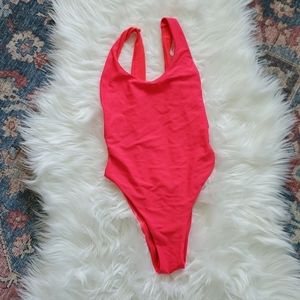 Hotpink onepice swimsuit
